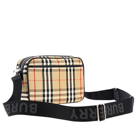 sac burberry homme|burberry pouch men's.